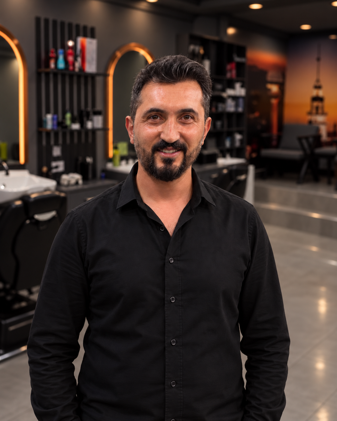 Yahya, Berber Yahya salonunda